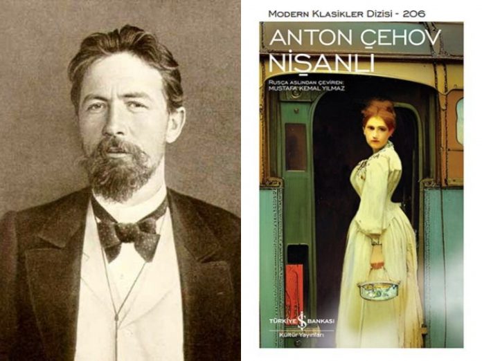 Anton Çehov ve Nişanlı kitap kapağı